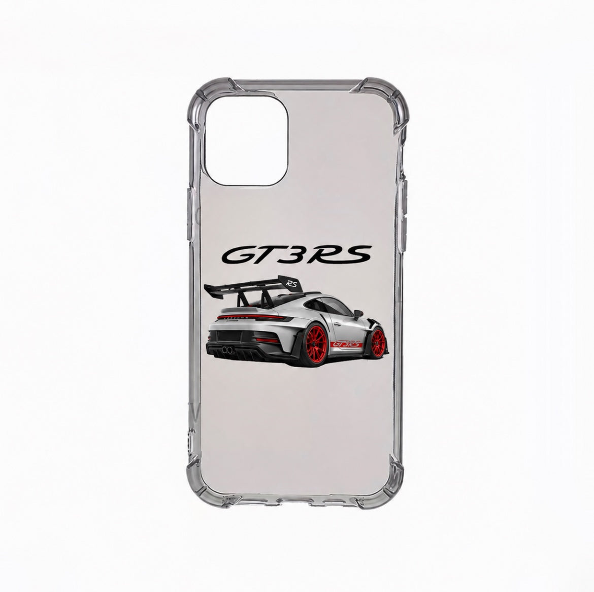 iPhone Clear Case White Porsche